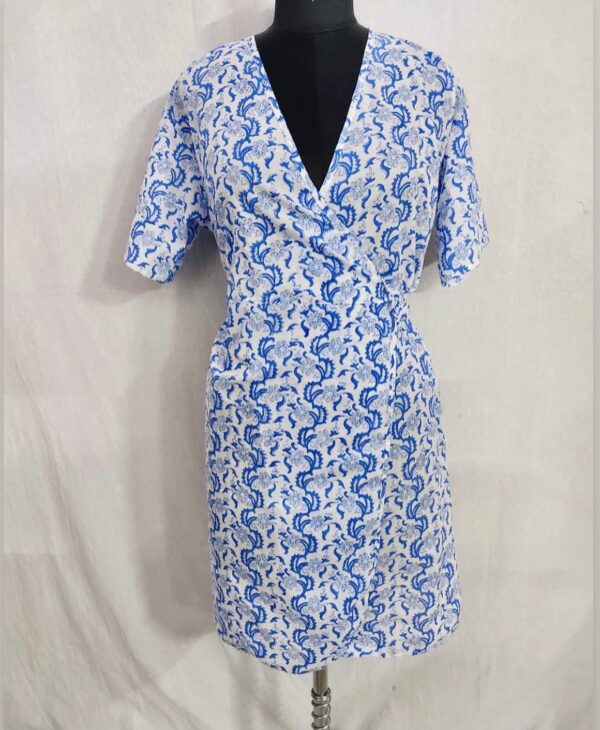 Indian blue dress - Bilde 2