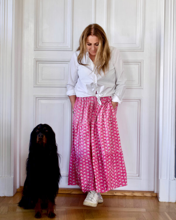 Pink Camel Skirt!