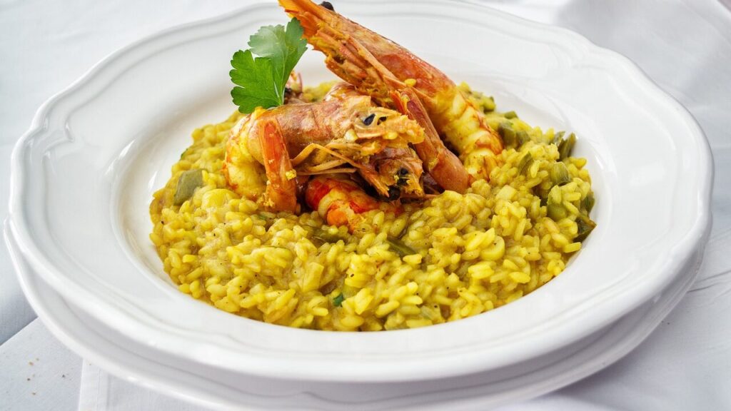 Risotto, italiensk mat